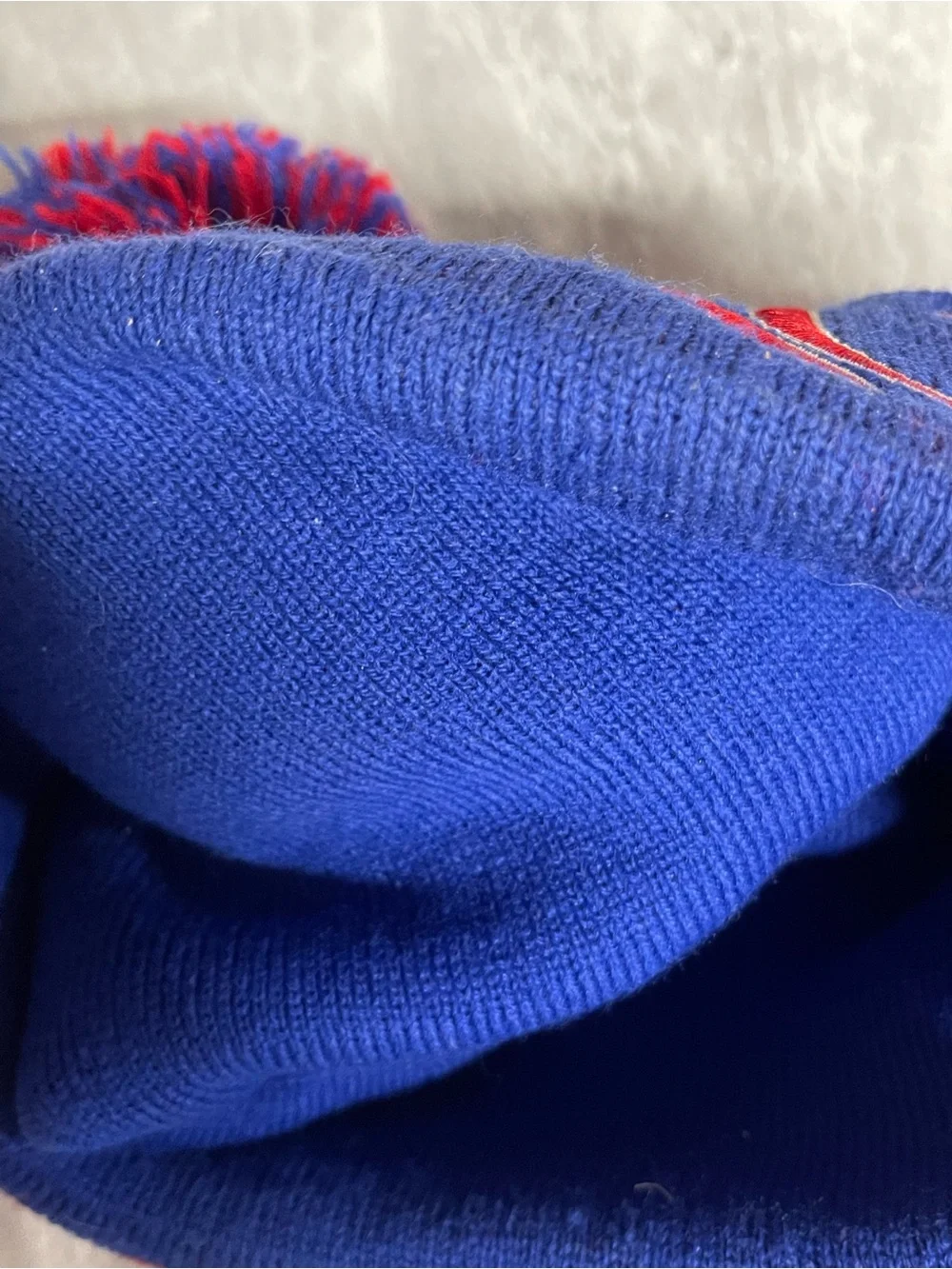 Kansas City Royals Blue One Size Beanie Hat MLB Baseball Fan Favorite Cap
